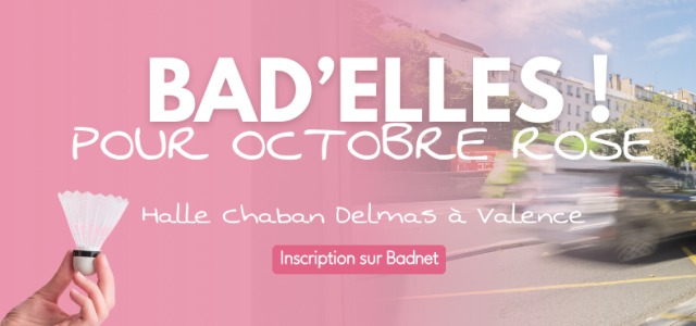 AFTERWORK BAD'ELLES - Tournoi Octobre Rose